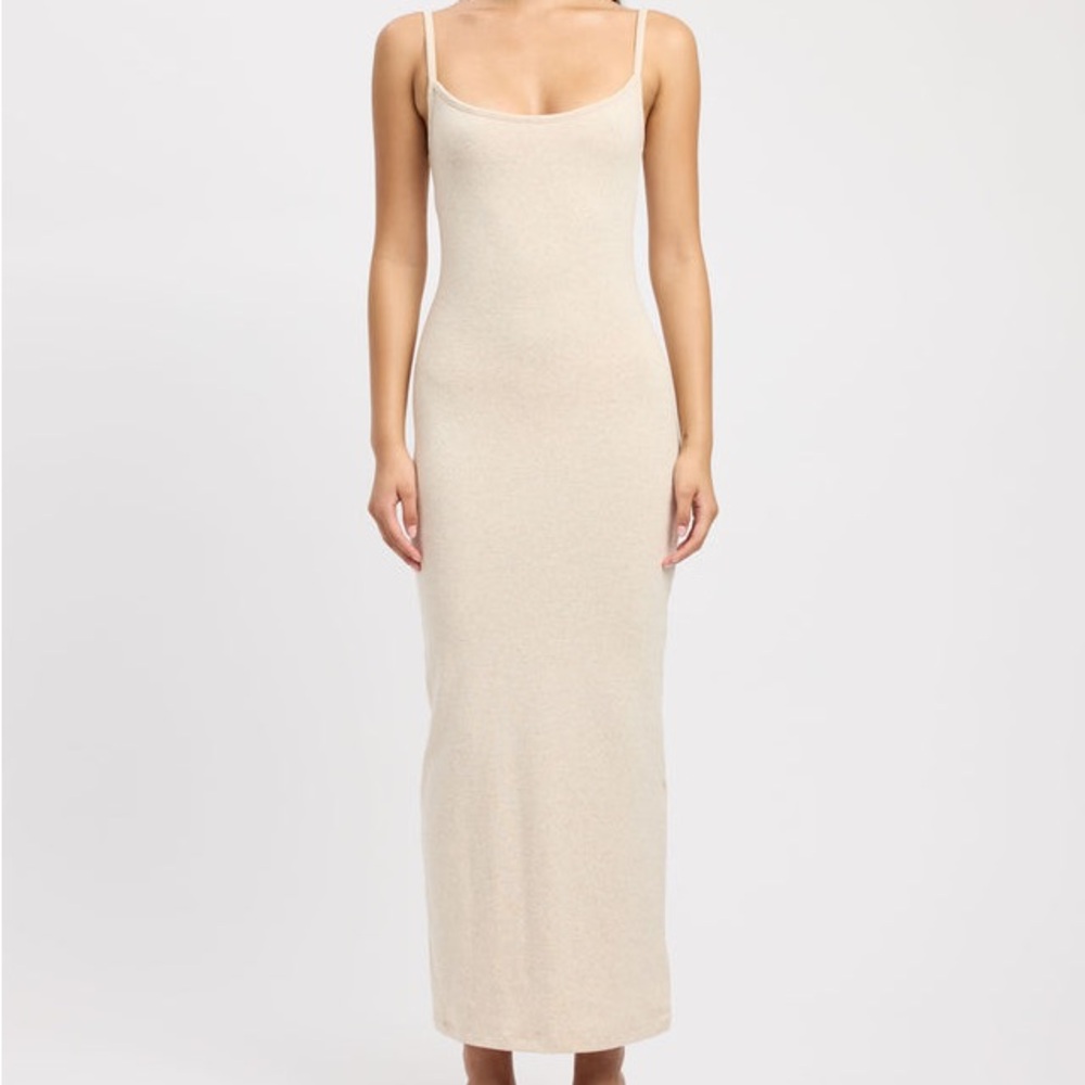 KOOKAÏ Marzia Singlet Dress in Eggshell Marle (NWT)